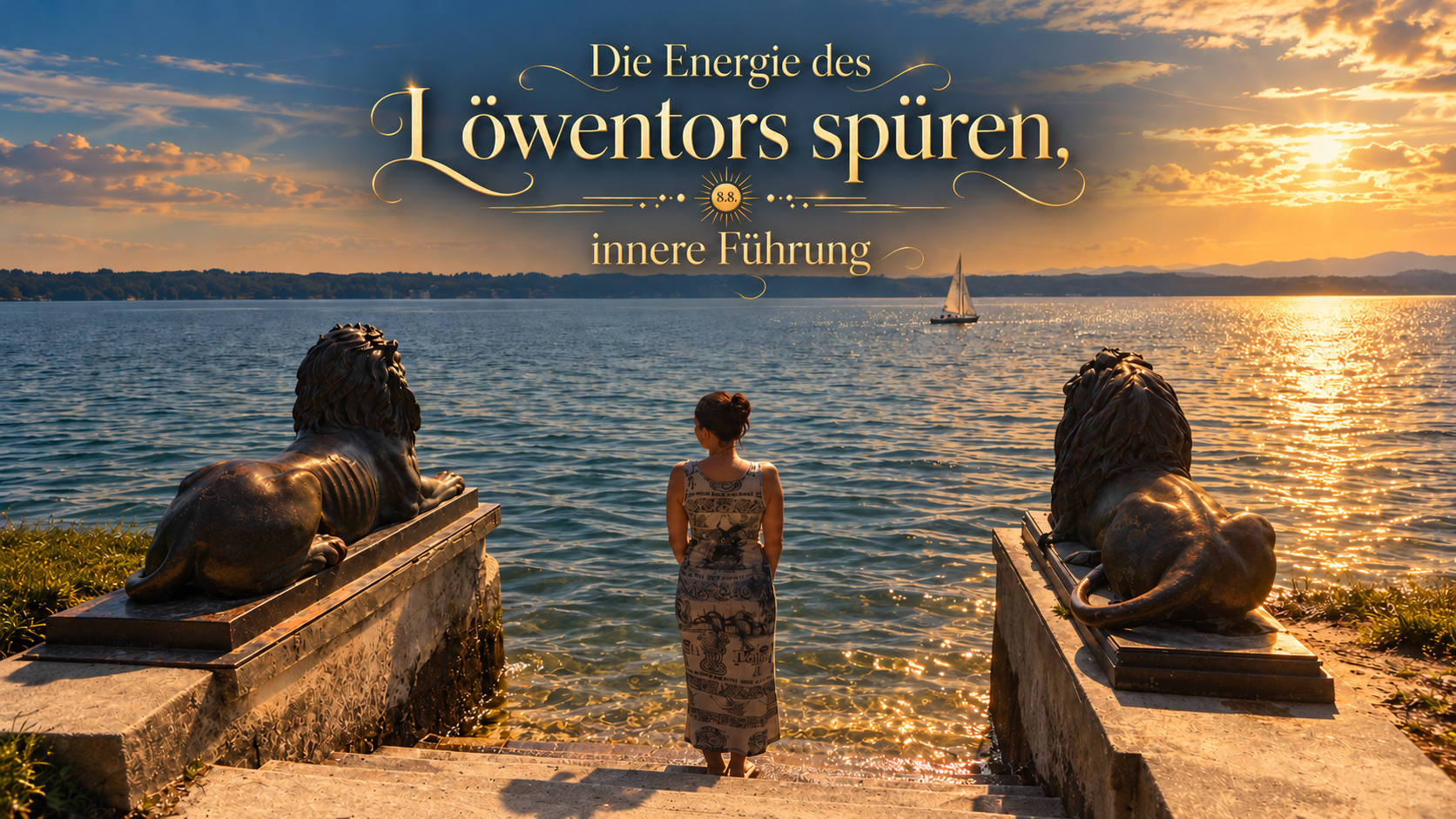 Die Energie des Löwentors spüren, innere Führung
