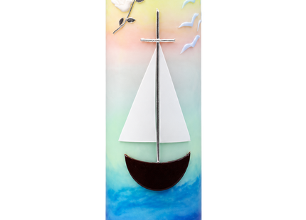 Taufkerze "Arche Noah"