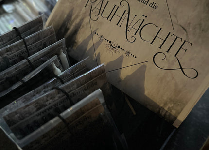 Rauhnachts-Premiumset – 13 Wünsche Ritualkerzen- Meditationskerzen zu den 12 Rahnächten Handarbeit