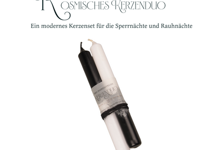 Kosmische Ritualkerzen – Licht & Schatten für Transformation