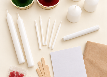 DIY-Kerzenfärbeset „Glückspilz“ – Glückslichter selber gestalten