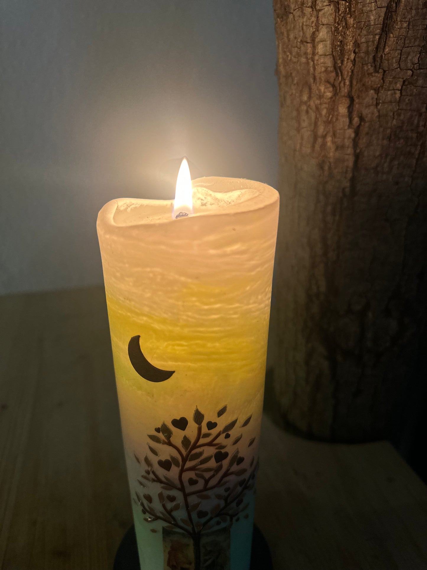 Hochzeitskerze „Die Liebenden“ – Ein Symbol für eure ewige Verbundenheit ✨💛