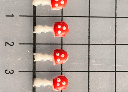 Mini-Glückspilze aus Wachs – 5 Stück