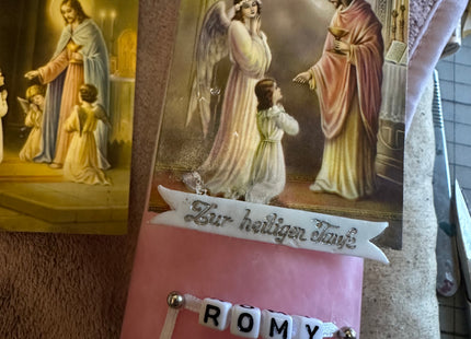 Heiligenbild Maria mit dem Jesuskind und den Drei Königen