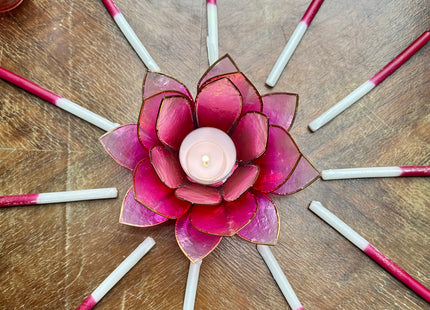 Rauhnachts-Premiumset – 13 Wünsche Ritualkerzen- Meditationskerzen zu den 12 Rahnächten Handarbeit