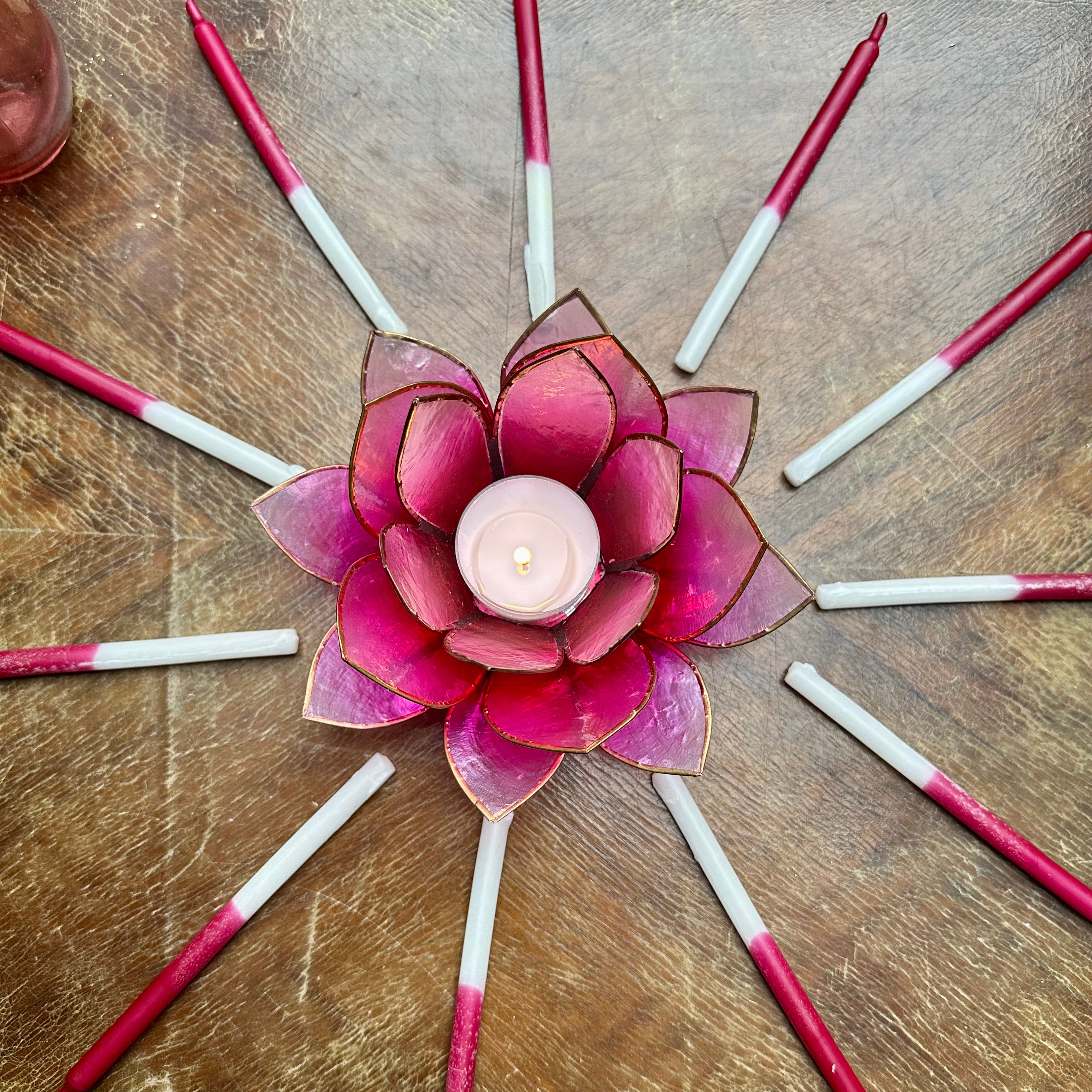 Rauhnachts-Premiumset – 13 Wünsche Ritualkerzen- Meditationskerzen zu den 12 Rahnächten Handarbeit