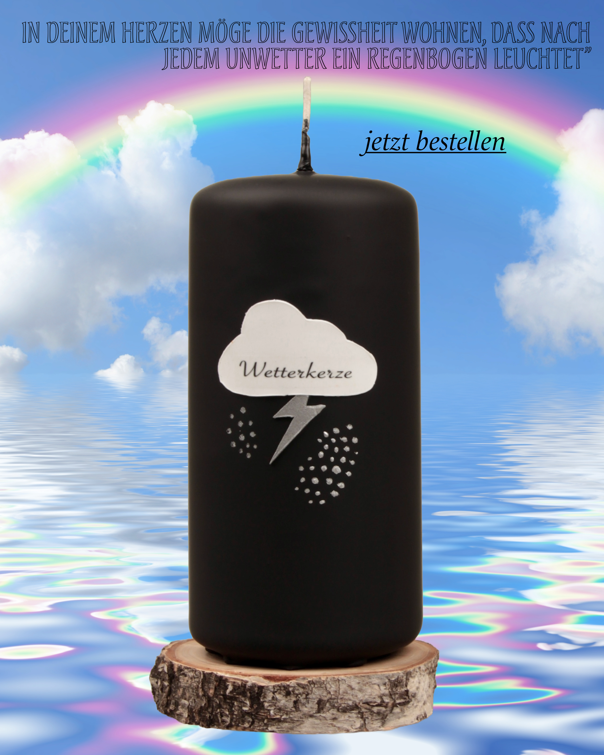 Weidenberger Wetterkerze
