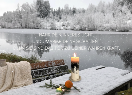 Nähre dein Inneres Licht erkenne die Projektionen des Egos. Gehe durch das Tor deiner Seele- erlebe dein Licht