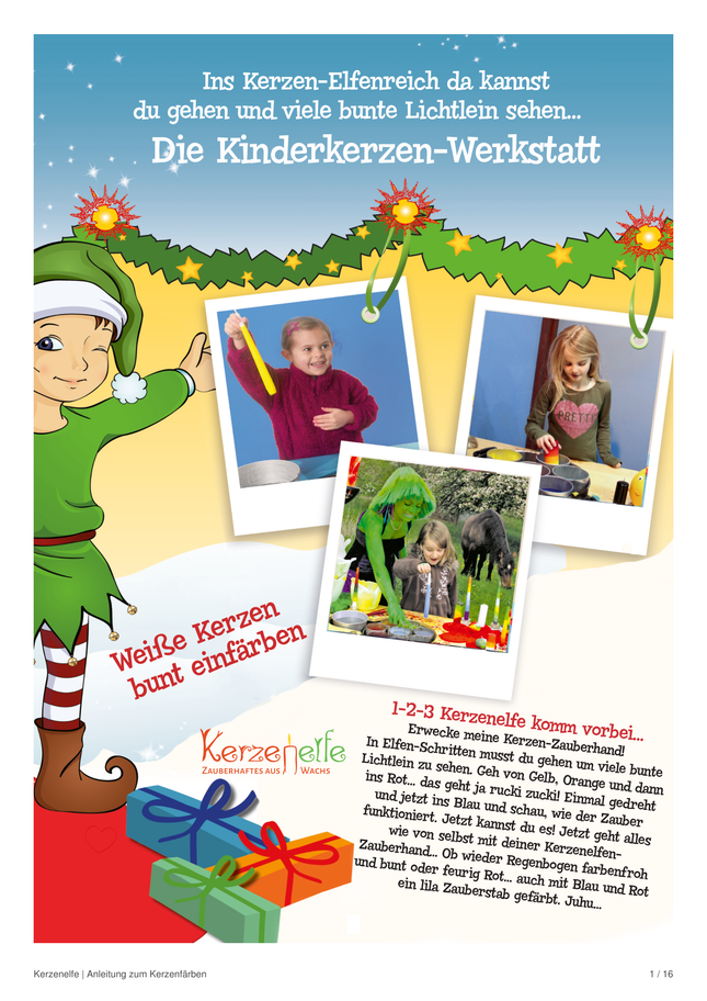 Kerzenfärben mit Kindern & Gruppen – Das große Praxis-Arbeitsbuch als PDF