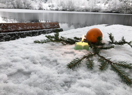 Rauhnachts-Premiumset XL – Kreativ-Kerze, Dip DIY Farben & 13 Wünsche Ritual