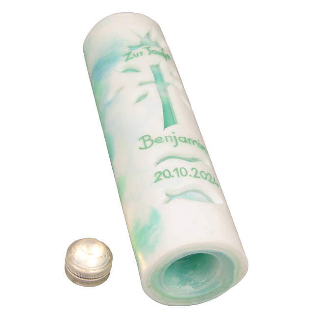 Taufkerzen-Set Leuchtkerzen