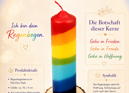ich bin Dein regenbogenlicht, ge durch die Farben des Lebens hindurch -erlebe die Wunder
