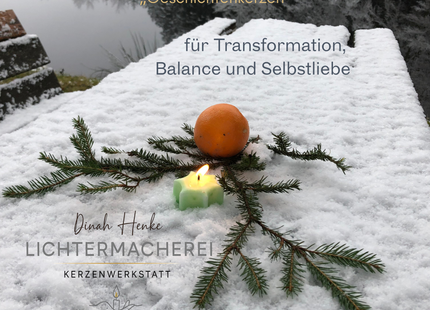 Mystische Kerze mit Goldwachs-Symbolen für Achtsamkeit, Einkehr und innere Ruhe.
für Balance und Selbstliebe von deiner Lichermacherei