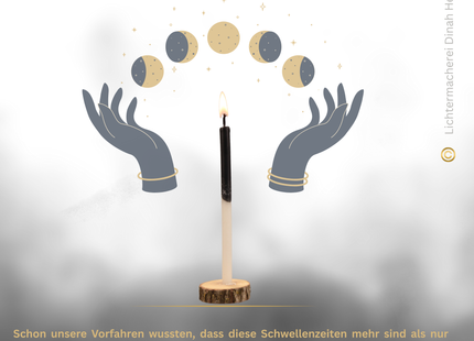 12 kerzen zu den Rauhnächten