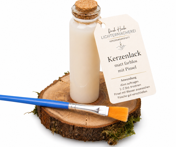 Kerzenlack mit Pinsel kaufen