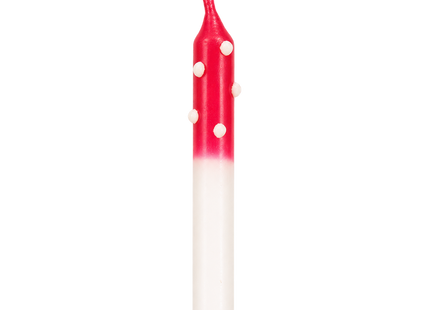 Mini-Fliegenpilzkerzen zum Geburtstag – 7er-Set