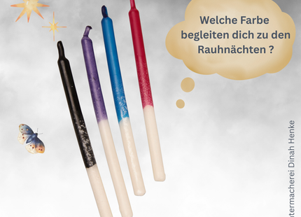 4 schöne Farben für dein ritual zur Wintersonnwende un dden rauhnächten